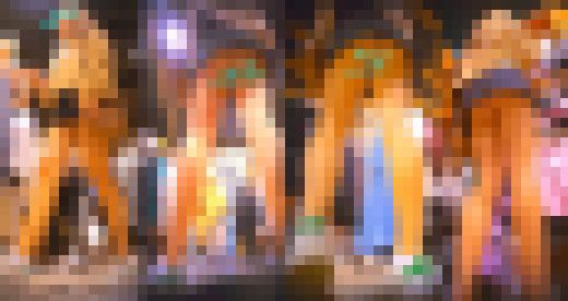 【女性もののアパレルショップに入ったらみんなエロいパンティー穿いていたから逆さ撮りしまっくってやったwww！！】　サンプル画像2