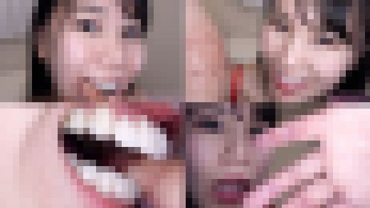 【噛みつき】歯並び完璧！富井美帆さんの最強噛みつき！！ 前編　サンプル画像1