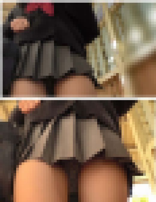 超美脚の制服女子♡①モデル体型なのにお子ちゃまぱんつ♡　サンプル画像2