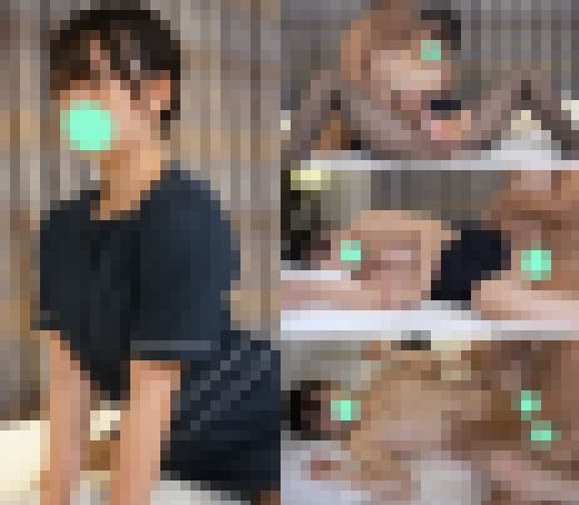 《個人撮影》同棲中の彼氏がいて「結婚も考えてますw」と惚気る童顔美巨乳マッサージ嬢を無理ハメ「それ以上したらイクからダメぇ!」絶 サンプル画像1
