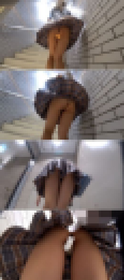 【モンローパンチラ】ミニスカお姉さんの丸見えTバック！　サンプル画像1