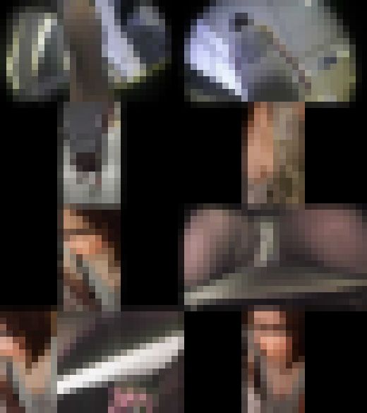 【痴漢盗撮/夏休み中】谷間全開のマシュマロおっぱいショートカット娘。圧し潰されながら揉まれ手マン。　サンプル画像1