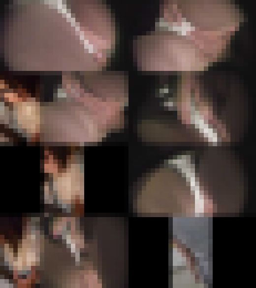 【痴漢盗撮/夏休み中】谷間全開のマシュマロおっぱいショートカット娘。圧し潰されながら揉まれ手マン。　サンプル画像3