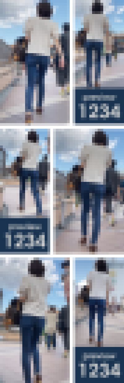 【1234】右シワ左シワ交互に見て！右P線左P線交互に見て！う～ん…語呂が悪い！ピチピチスキニージーンズ女子　サンプル画像2