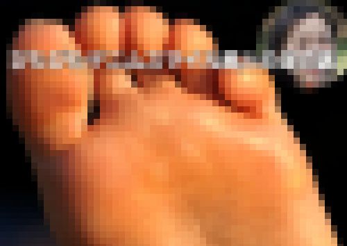 ぴたぴたデニムスマイル美人の足の裏　サンプル画像3