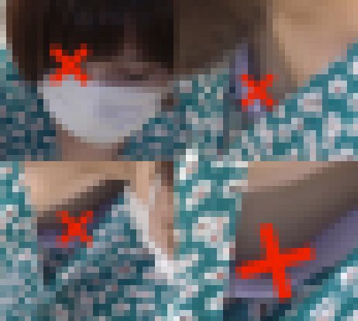 【胸チラ】人妻さん神回！浮きブラ全開で胸チラ！【救命講習31】　サンプル画像1