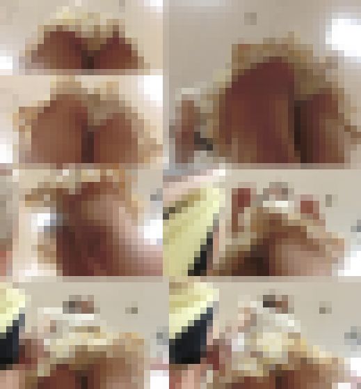 盗撮に気付き戸惑う店員さんの食い込みスジがくっきりPをじっくり盗撮パンチラ動画28　サンプル画像2