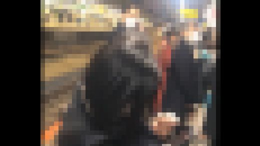 素人痴漢日記１２TRAIN目★パッチリ二重・眼鏡女子の生態　サンプル画像3