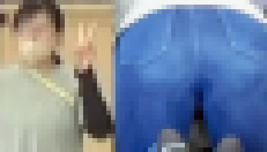 【40代熟女の尻】巨乳美熟女保母さんの突き出し巨尻　ダンナと絶景を共有w サンプル画像