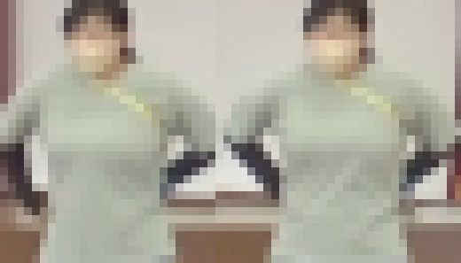 【40代熟女の尻】巨乳美熟女保母さんの突き出し巨尻　ダンナと絶景を共有w　サンプル画像3