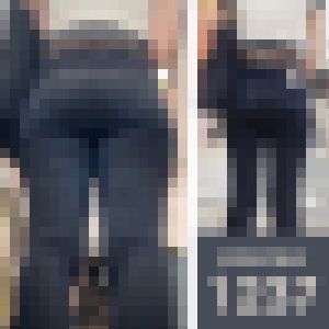【1237】「チビＴは夢を裏切らない、夢もチビＴを裏切ってはならない」B~y松〇零〇！ピチピチ黒スキニーパンツ女子 サンプル画像
