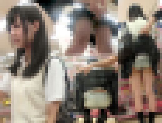 前代未聞！危険過ぎ前からめくり！美少女のくっきりスジPお披露目14連めくり42 サンプル画像