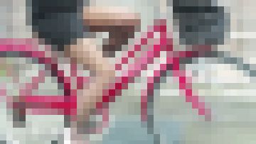 パンストがとても似合う美脚OL^^自転車のサドルPを粘着撮りされてしまったOL若娘を追跡60fps サンプル画像