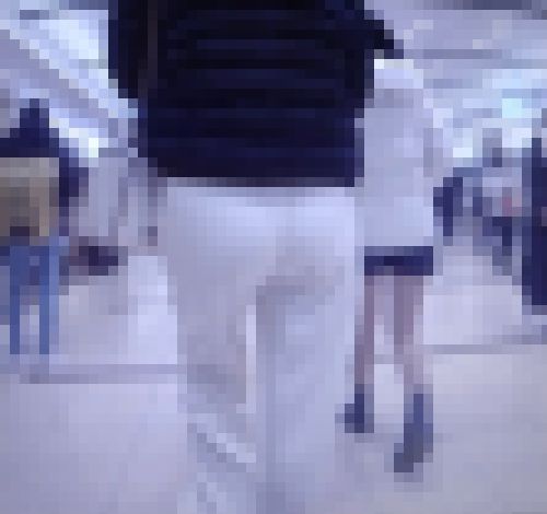 若くて激カワ美人ギャルの巨尻肉が歩くたびにムニュムニュなってエロい　サンプル画像3