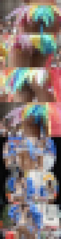 【フェチ動画】生尻日焼けTバックダンサーに美味しそうな太もも長身ダンサー乱舞する百花繚乱のサンバパレード　サンプル画像3