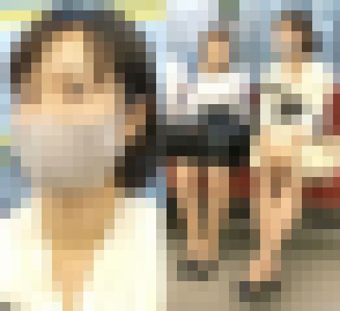 会社の同期メンバーで帰宅中の可愛い新入女子社員2人組（其の一）　サンプル画像1