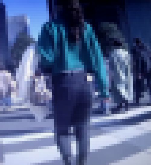 企業の受付してそうな美人お姉さんがスキニーデニム履いて超デカ尻パンパンにさせて歩いてるよ　サンプル画像1