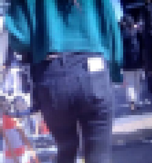 企業の受付してそうな美人お姉さんがスキニーデニム履いて超デカ尻パンパンにさせて歩いてるよ　サンプル画像2