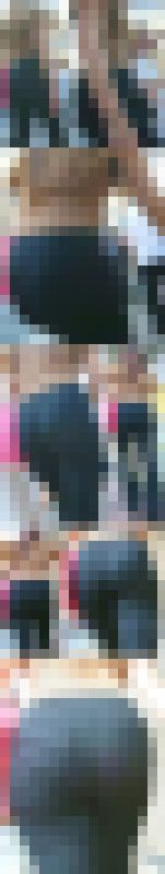 No.810プリッとしたセクシーエロ尻のお姉さんに後方から急接近記録　サンプル画像1