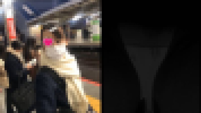 素人痴漢日記１７TRAIN目★前髪ピン留め美人女子の生態 サンプル画像