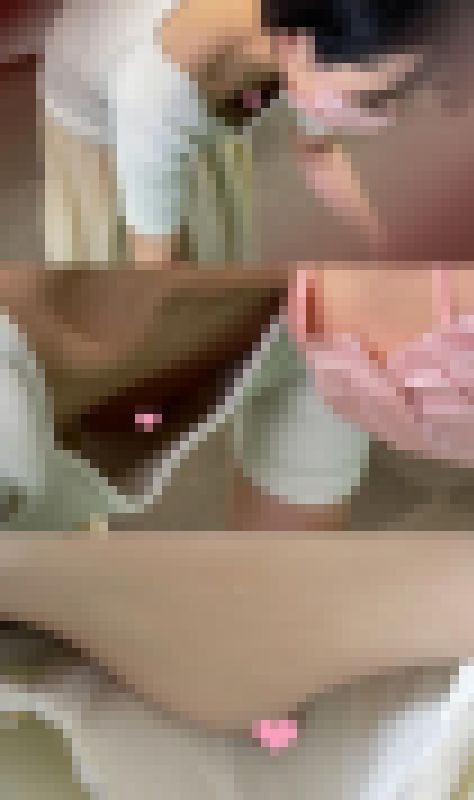 清楚OLの胸チラ。小ぶりな乳首が見えてました。【集荷客/運送/胸チラ】 サンプル画像2