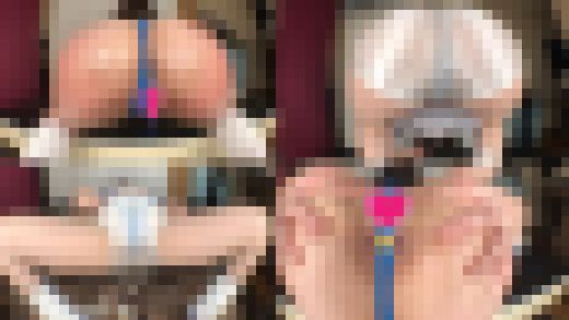 ♡お仕置き懇願♡セルフスパンキング♡×♡ローターアナニー♡　サンプル画像3