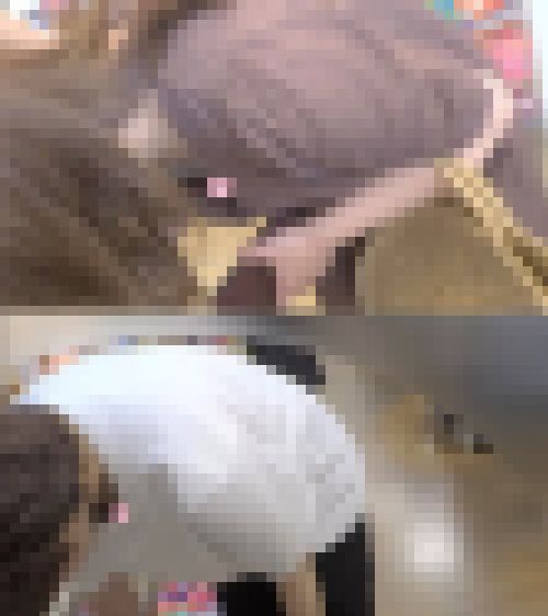 【再編】胸元の殿堂vol.162　大人しいメガネっ子の浮ブラちっぱいに大興奮！無防備な前屈み胸ちらいただきます　サンプル画像2