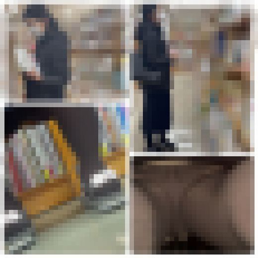 ［逆さ撮りのオカズ42］“被写体3人”カップルで買い物中の子のパンツを逆さ撮り　相手には申し訳ないけど先にパンツで抜くねww　サンプル画像3