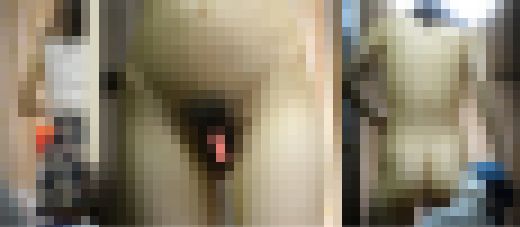スレンダー巨乳の私生活。華奢なEカップと剛毛の組み合わせ、、、最高です。 サンプル画像2