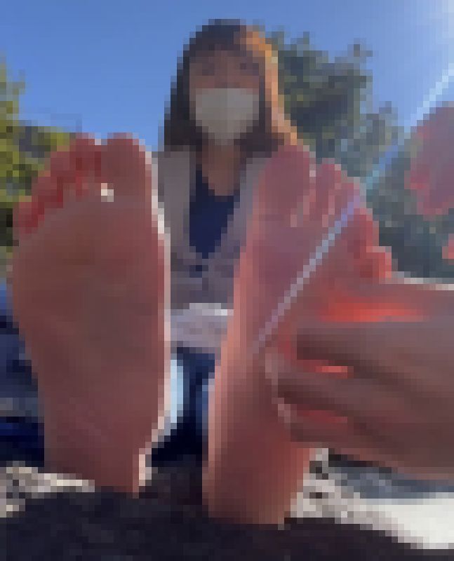 22歳23.5cm足裏くすぐり1分55秒 サンプル画像