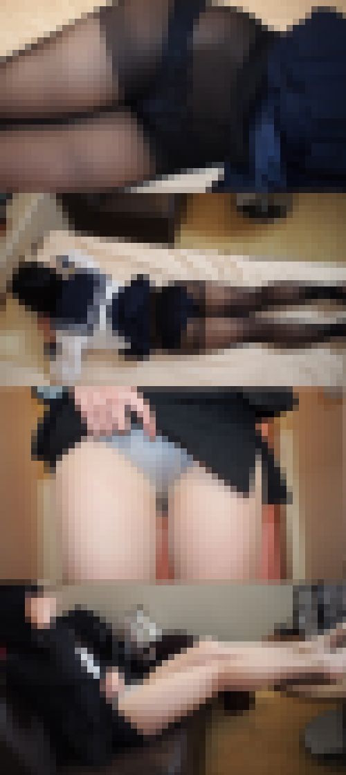 アイドル活動中の素敵美女⑥（セーラー服+黒タイツと肌色ストッキング）　サンプル画像1