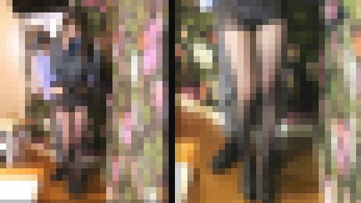 【受付嬢★黒ストッキング】【長編】【指フェラ＆生フェラ】【ベロキス】【M字責め】コスプレ美女の足指を舐めつくす！かなこ25才前編　サンプル画像1