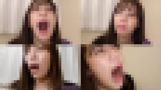 顔面崩壊！かわいい福田ももちゃんのあくび接写！！　サンプル画像1