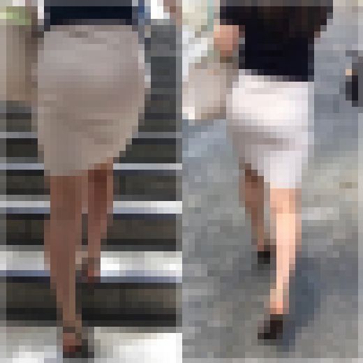 「Tバックで出社するキャリアウーマン」　サンプル画像3