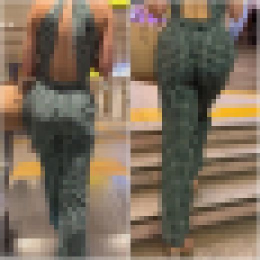 《４K・高画質》「プルプルだろうなぁ　縦横無尽に超やわらかそうに動くお尻のお肉」　サンプル画像1