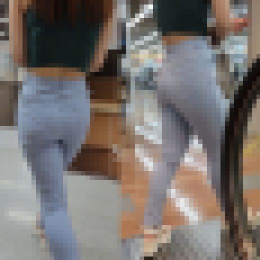 【ピタパン】パンティーライン丸見えのお姉さん　サンプル画像2