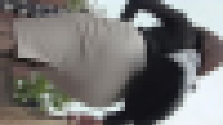 背中シースルーパツパツ尻黒ストOL　サンプル画像2