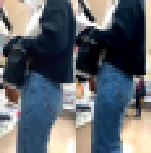 史上最高の丸いお尻 後編 姿勢の良い上品なお尻をじっくり観察しました【街中風景044】　サンプル画像1