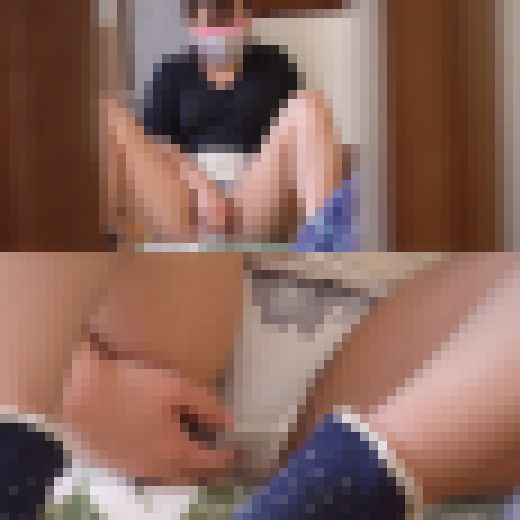 [4K]【民宿のお客さんを隠し撮り7】旅行好きOLさんのむっちり太腿＆お尻と誘惑の染みつきパンチラ 後編　サンプル画像3