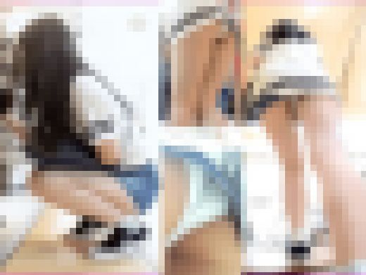 【13分】強烈な透明感/殿堂入り級の美肌女子の尻肉　サンプル画像1