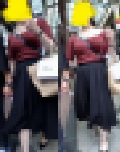 ロン爺の４Ｋピタパン女582　パイスラ彼女　サンプル画像1