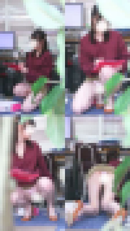 バレちゃった！　スラっとした美脚のうら若き乙女　見えすぎ？大胆パンチラ　サンプル画像1