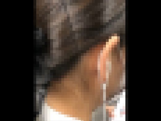 素人痴漢日記３２TRAIN目★お洒落な髪留め女子の生態　サンプル画像3