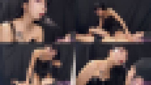 【唾フェチ】伽藍メロ女王様の超強烈！連続痰切り唾吐き・臭い責めプレイ！！　サンプル画像1