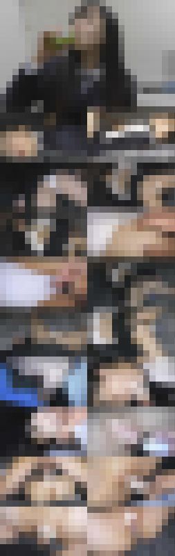 パイパンJ○Kを昏すいかん 固定バイブ放置・無許可中出し　サンプル画像1