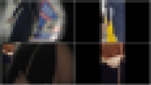 [痴かん映像/OK娘]完全に痴かん待ちの大柄女。棒立ちでただひたすら触られる。　サンプル画像1