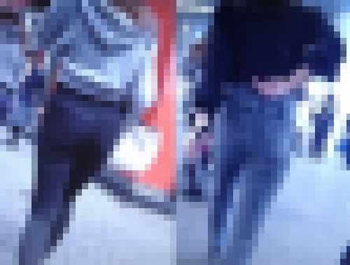 スキニーデニムを履いた美スタイル美女が美脚美尻ラインを強調させて歩いてるよ(2名収録) サンプル画像