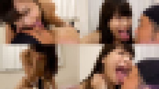 【舌フェチ唾フェチ】奈古栞里のエロ長い舌でたっぷり顔舐め鼻舐め＆手コキプレイ　サンプル画像1