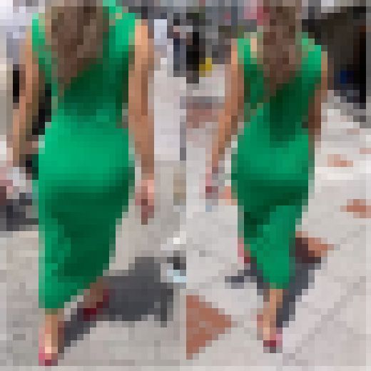 《４K・高画質》「Part1・モッコリと膨らむワンピースから浮き出るお尻」　サンプル画像1