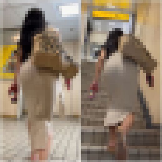 《４K・高画質》「Part2・モッコリと膨らむワンピースから浮き出るお尻」　サンプル画像1